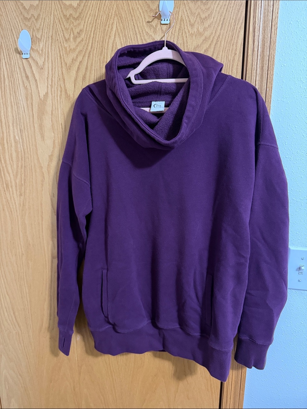 Zyia Deep Plum Purple Oh so soft Hoodie